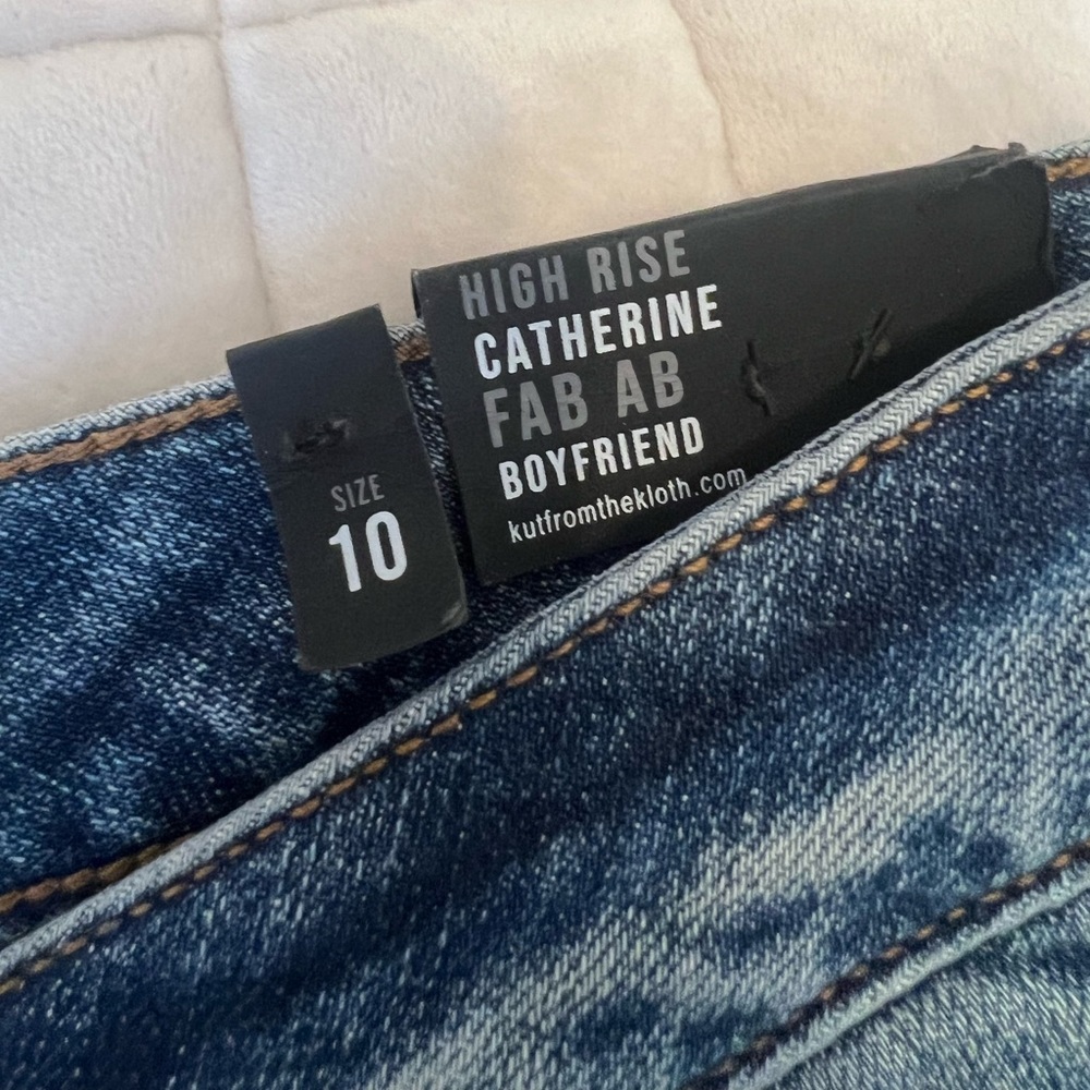 KUT - High Rise Catherine Fab AB Boyfriend